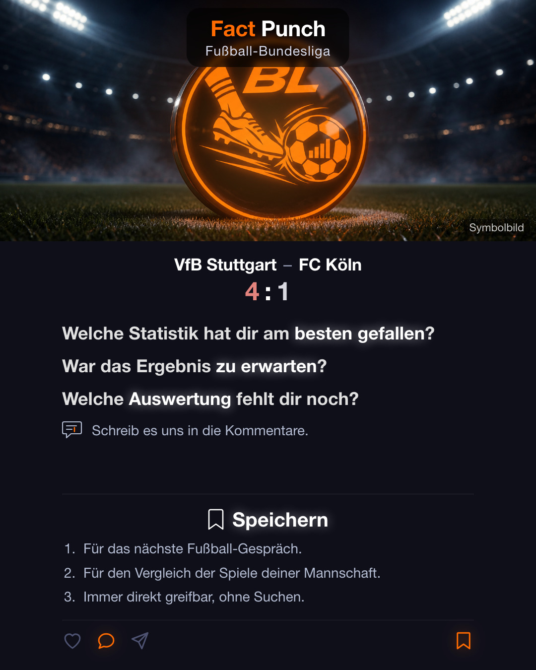 VfB Stuttgart – FC Köln 4:1: 14-abspann (2. Spieltag Bundesliga 2026/27)